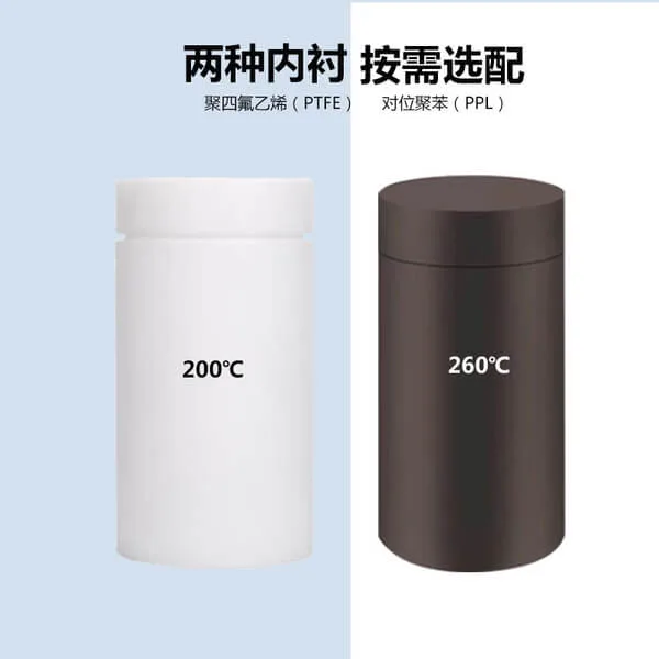 Hydrothermal Autoclave Reactor 200mL with PPL Chamber - Image 3